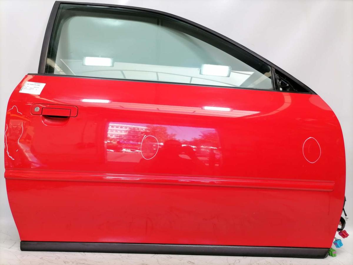 Audi A3 8L original Tür vorn rechts LY3H Laserrot 3-Türer Bj.1997